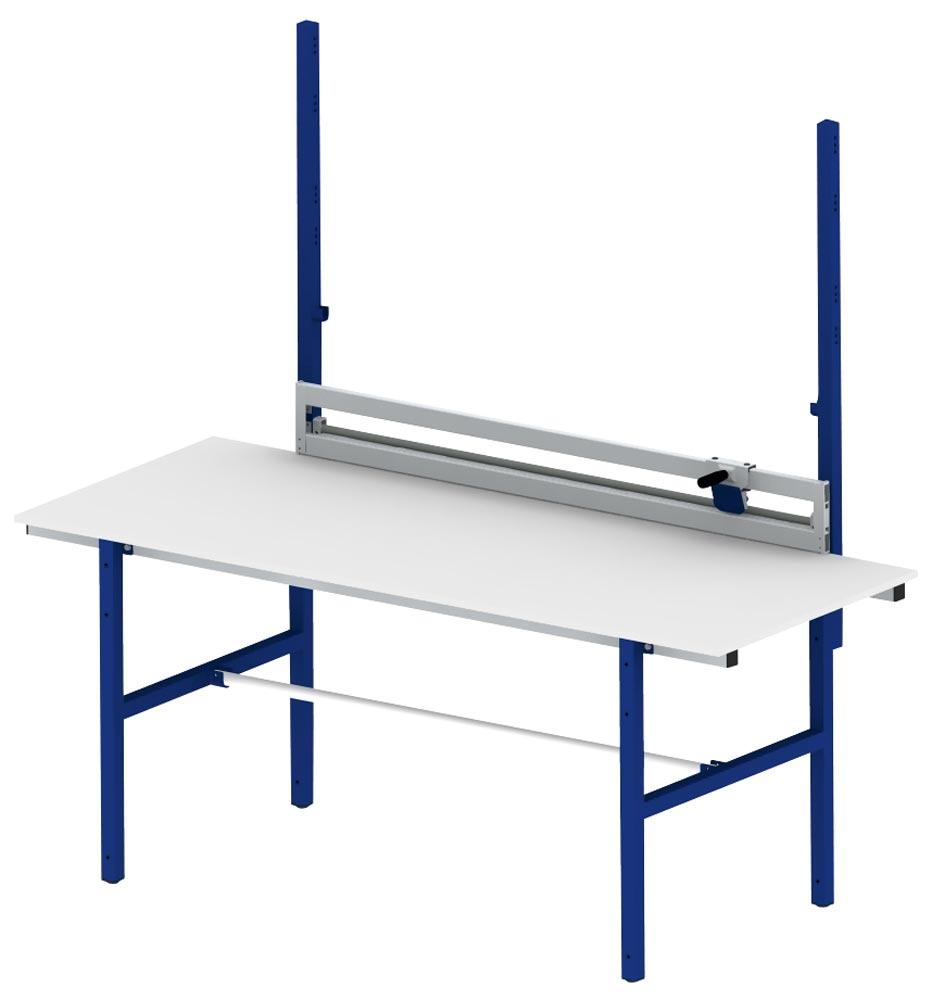 Anbau-Schneidvorrichtung, BxTxH 1500x175x62 mm, Schnittbreite 1250 mm, inkl. Achssatz