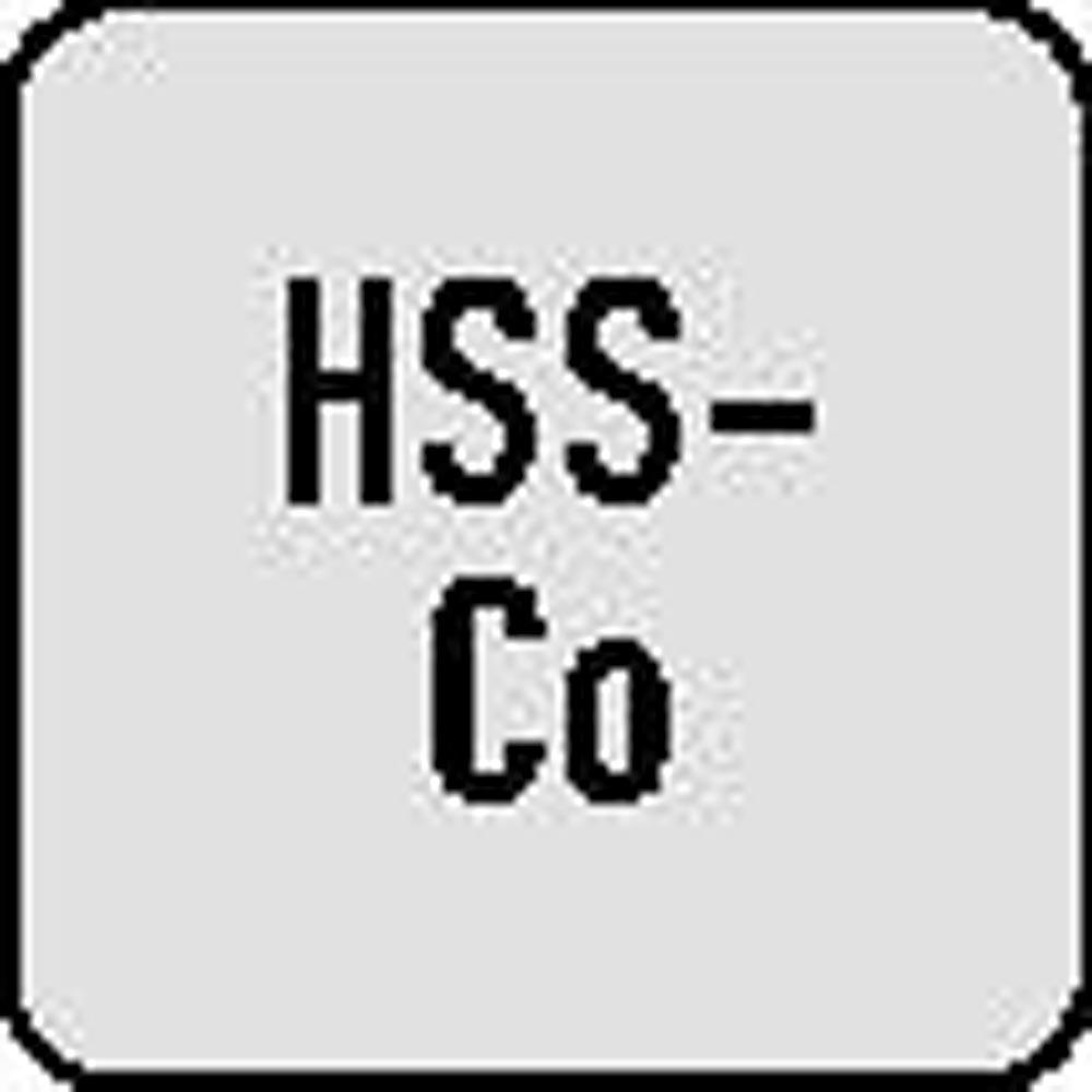 Maschinenreibahle DIN 208 H7 Form B Nenn-Ø 16 mm HSS-Co MK2