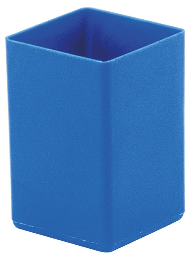 Einsatzkasten, Polystyrol, LxBxH 160x106x54 mm, Farbe blau, VE 50 Stück Einsatzkasten, Polystyrol, LxBxH 160x106x54 mm, Farbe blau, VE 50 Stück