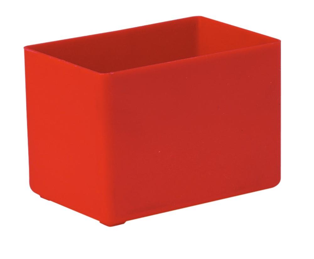 Einsatzkasten, Polystyrol, LxBxH 160x106x54 mm, Farbe blau, VE 50 Stück Einsatzkasten, Polystyrol, LxBxH 160x106x54 mm, Farbe blau, VE 50 Stück