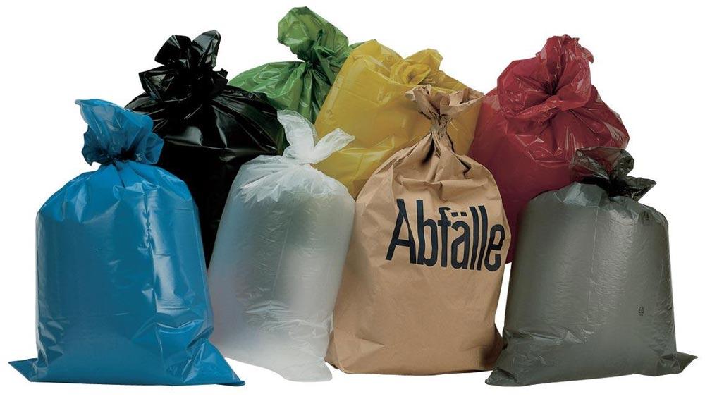 Kunststoffsack 70 l LD-PE gelb 50 µm B575xL1000mm 250St./Karton