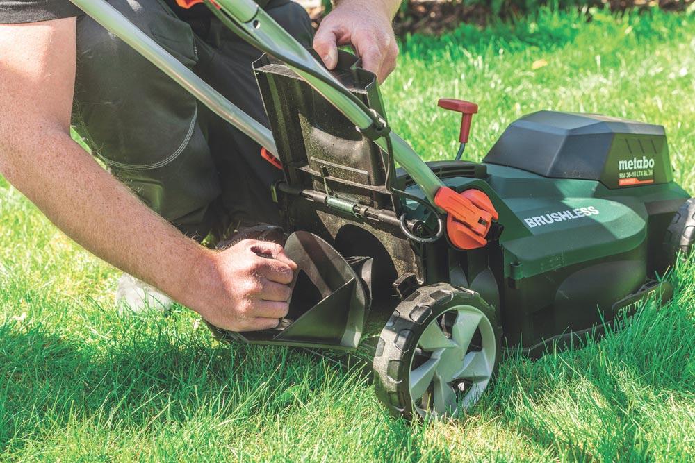 METABO Akku-Rasenmäher RM 36-18 LTX BL 36 18 V (ohne Akku/Ladegerät)