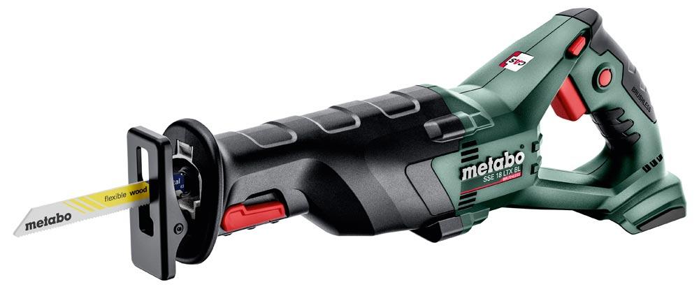 METABO Akku-Säbelsäge SSE 18 LTX BL im Koffer (o. Akku/Ladegerät)