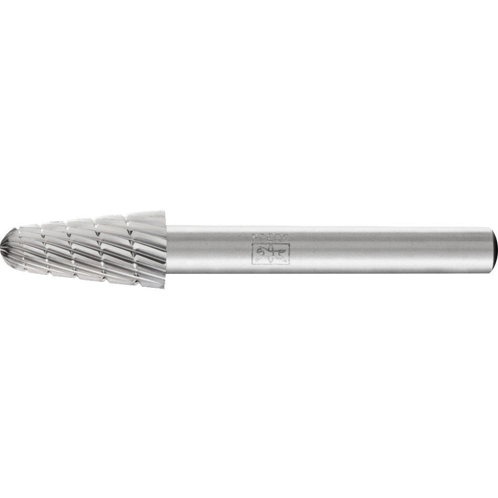 Frässtift KEL Ø 10 mm Kopflänge 20 mm Schaft-Ø 6 mm HSS Verzahnung 3