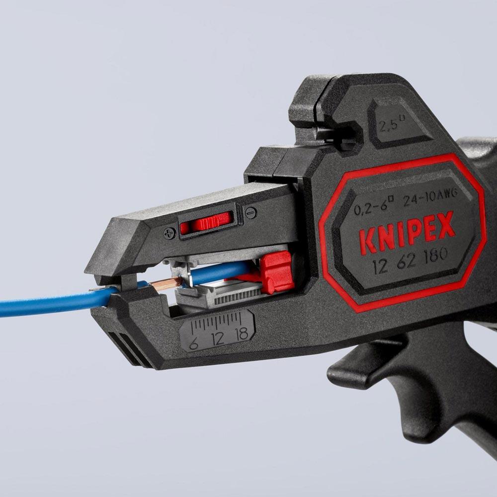Automatikabisolierzange Länge 180 mm 0,2 - 6 (AWG 24 - 10) mm Automatikabisolierzange Länge 180 mm 0,2 - 6 (AWG 24 - 10) mm