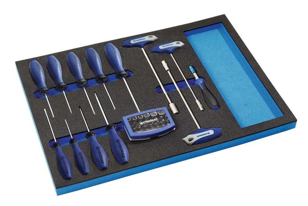 Werkzeugwagen TREND B755xT465xH1030mm 300 kg 6 Schubladen 152-teilig Stahlblech Werkzeugwagen TREND B755xT465xH1030mm 300 kg 6 Schubladen 152-teilig Stahlblech