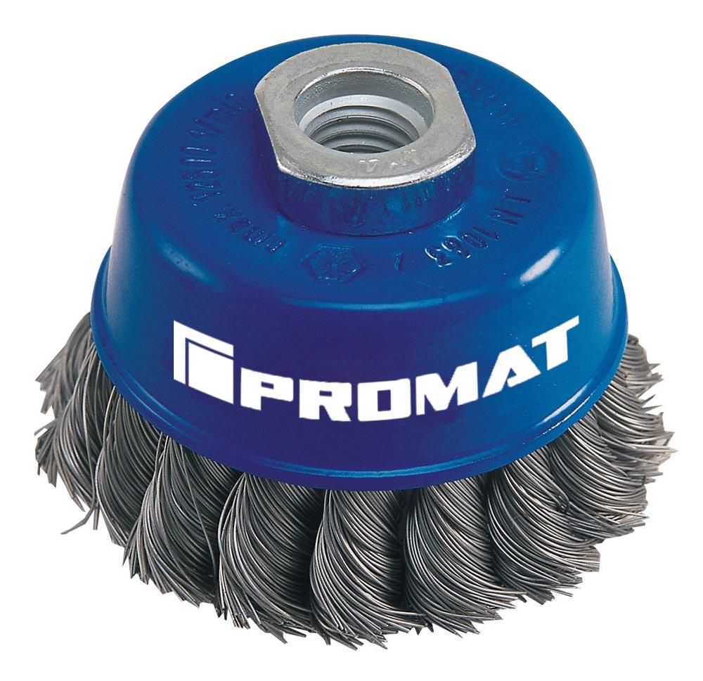 Topfbürste Ø 65 mm Drahtstärke 0,35 mm VA 12500 min-