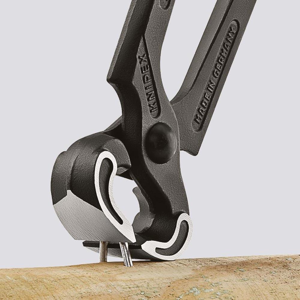 Kneifzange Gesamtlänge 180 mm Zange schwarz atramentiert