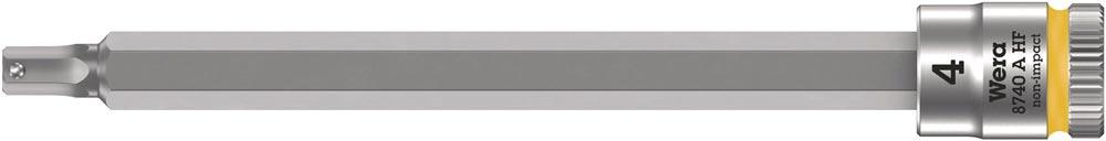 Steckschlüsseleinsatz 8740 A HF 1/4  Schlüsselweite 4 mm Länge 100 mm