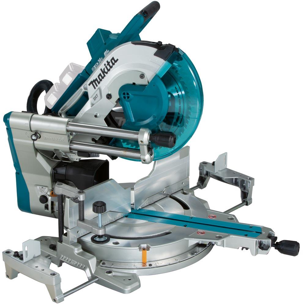 MAKITA Akku-Kapp- und Gehrungssäge DLS 211 ZU 2x18 V (ohne Akku+Ladegerät)