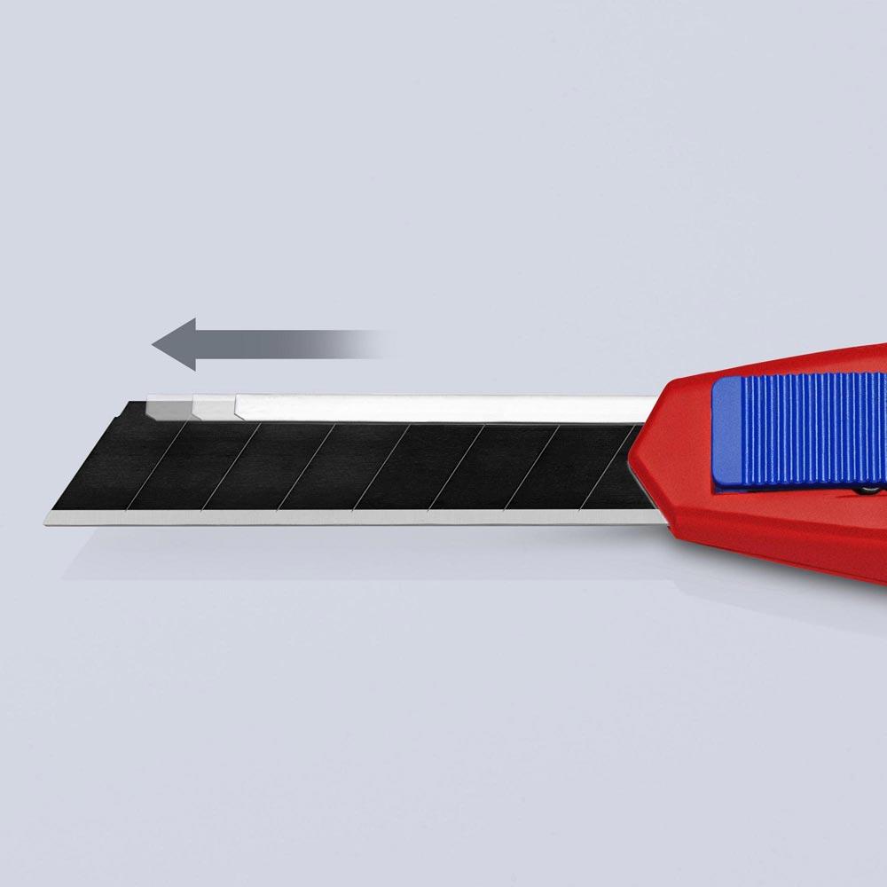 Cuttermesser CutiX® Klingenbreite 18 mm Länge 165 mm Magnesium Cuttermesser CutiX® Klingenbreite 18 mm Länge 165 mm Magnesium