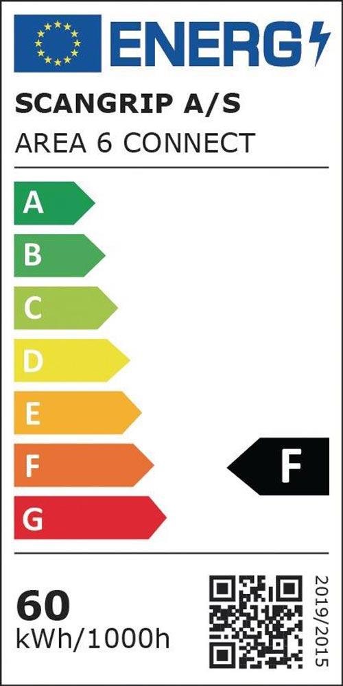 LED-Strahler AREA 6 CONNECT 54 W 3000 - 6000 lm IP65