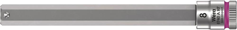 Steckschlüsseleinsatz 8740 A HF 1/4  Schlüsselweite 8 mm Länge 100 mm
