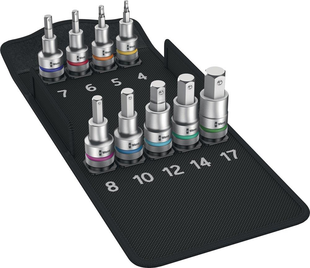 Steckschlüsselsatz 8740 C HF 1 9-teilig 1/2  4 - 17 mm für Innen-6-kant