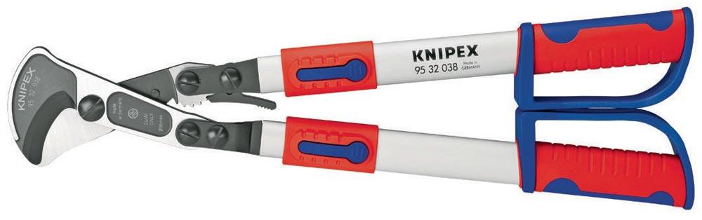 Kabelschere Werkzeuglänge 570 - 770 mm Kopf brüniert Mehrkomponenten-Hüllen