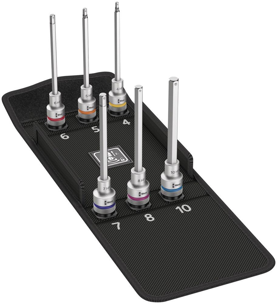 Steckschlüsselsatz 8740 C HF 6-teilig 1/2  4x140-10x140 mm für Innen-6-kant