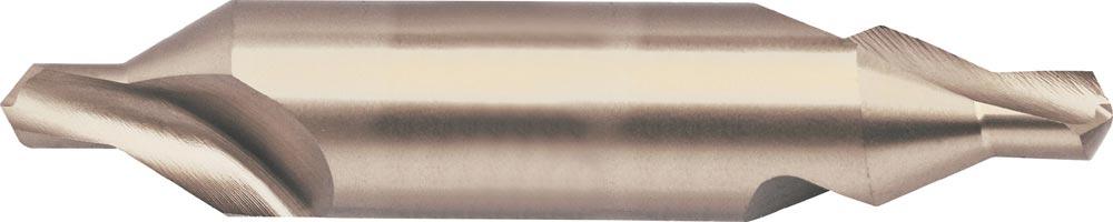 Zentrierbohrer DIN 333 Form A Nenn-Ø 1 mm HSS TiN rechtsschneidend
