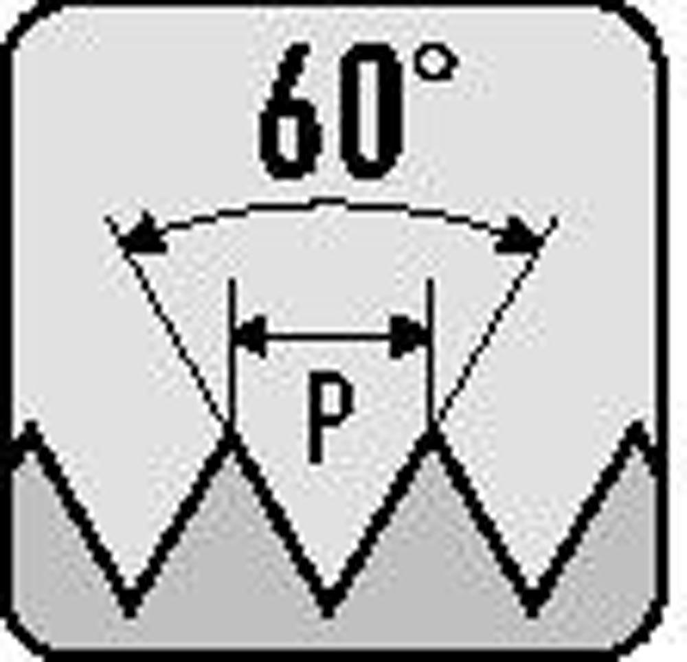 Handgewindebohrersatz DIN 2181 M6x0,75 mm HSS ISO2 (6H) 2 teilig