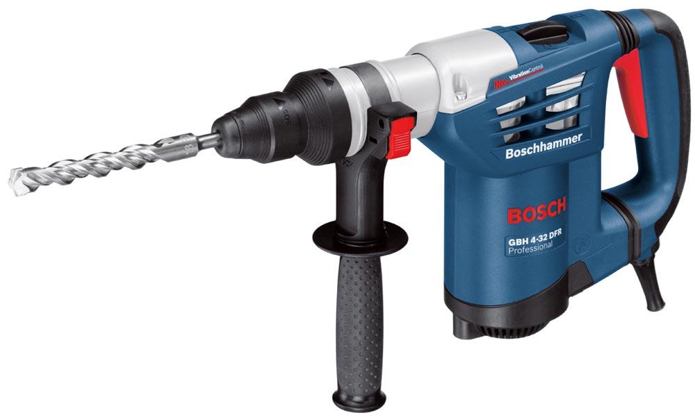 BOSCH Bohrhammer GBH 4-32 DFR SET, SDS-plus mit Schnellspannbohrfutter