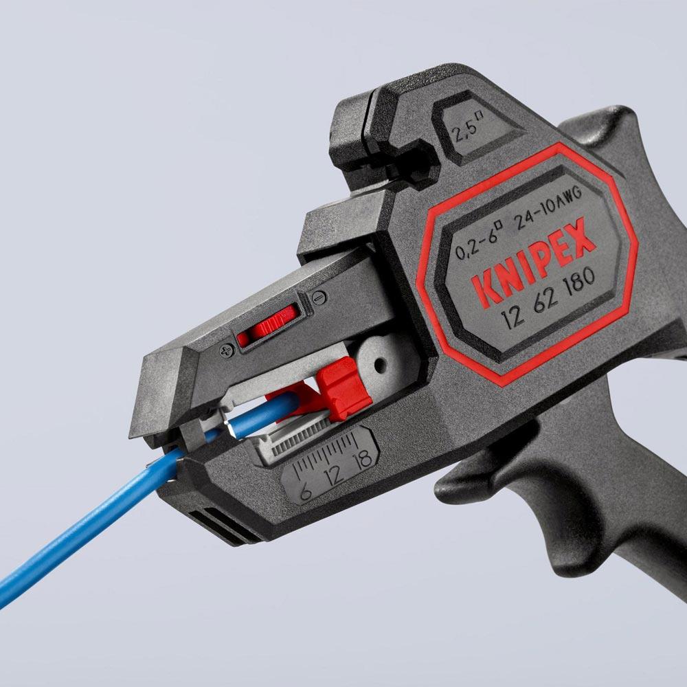 Automatikabisolierzange Länge 180 mm 0,2 - 6 (AWG 24 - 10) mm Automatikabisolierzange Länge 180 mm 0,2 - 6 (AWG 24 - 10) mm