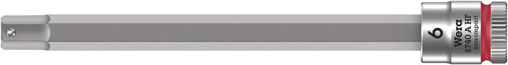 Steckschlüsseleinsatz 8740 A HF 1/4  Schlüsselweite 6 mm Länge 100 mm