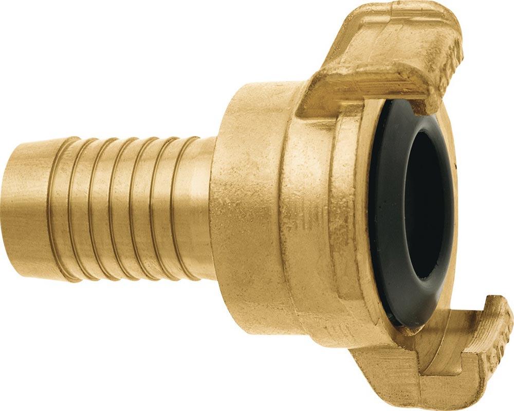 Schlauchstück GEKA plus 360 Messing Schlauchgröße 25 mm drehbar SB
