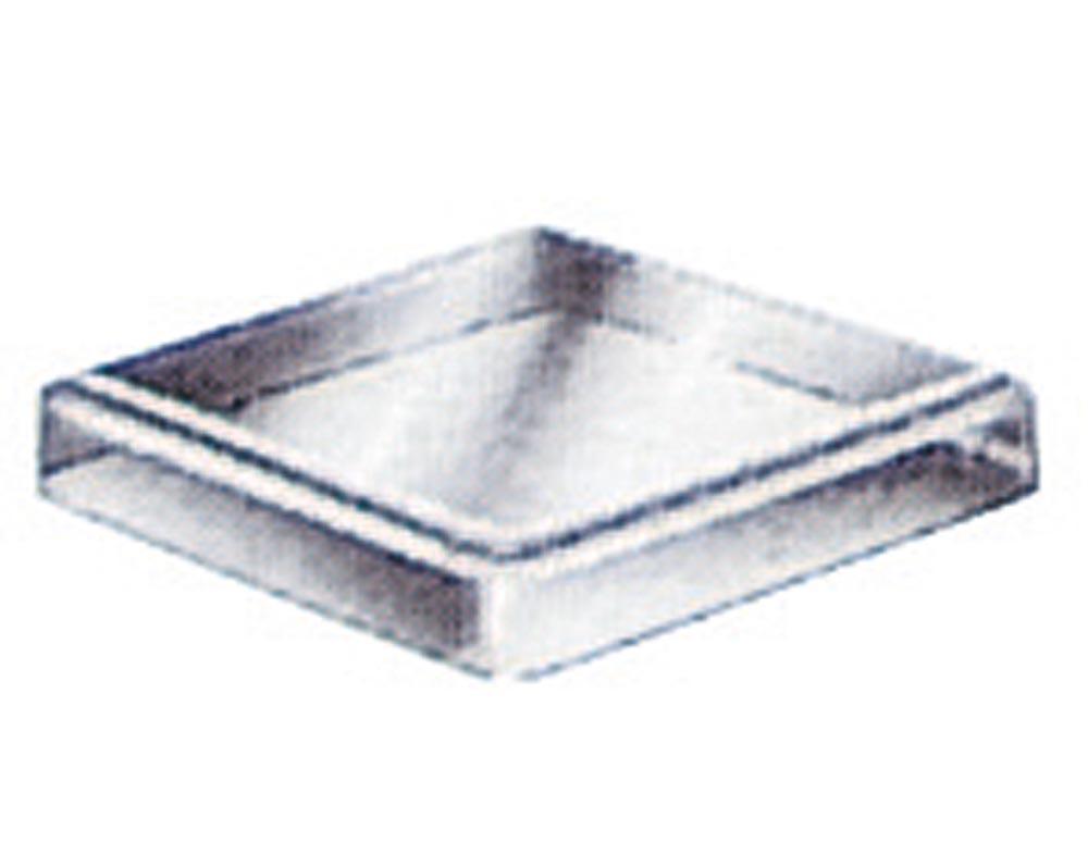 Deckel, Polystyrol, glasklar, für Einsatzkästen LxBxH 74x74x70 mm, VE 50 Stück