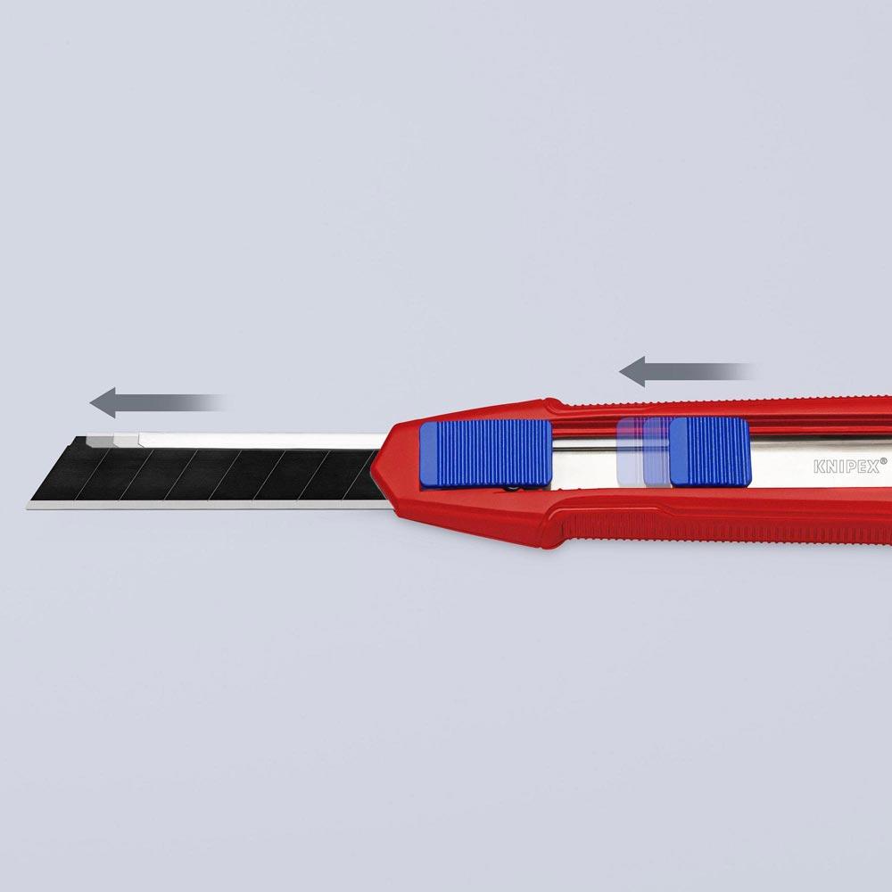 Cuttermesser CutiX® Klingenbreite 18 mm Länge 165 mm Magnesium Cuttermesser CutiX® Klingenbreite 18 mm Länge 165 mm Magnesium