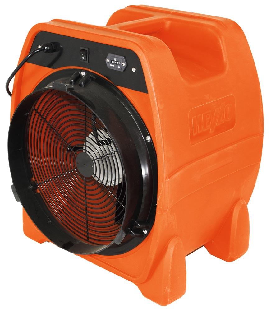 HEYLO Ventilator PowerVent 6000, Luftleistung 5410 cbm/h, 230 Volt/50 Hz, 0,818 kW