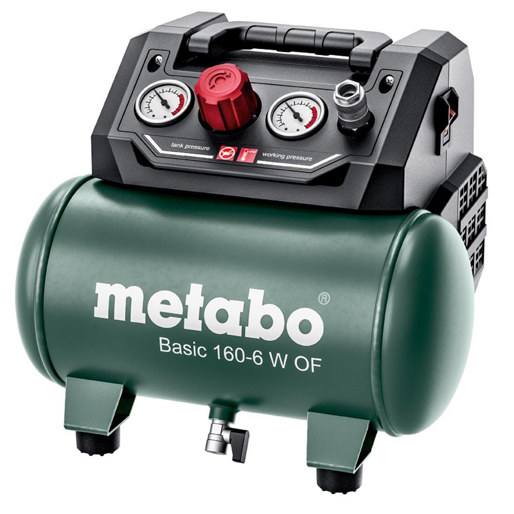 METABO Kompressor BASIC 160-6 W OF 0,9 kW (230 V) Kesselinhalt 6 l