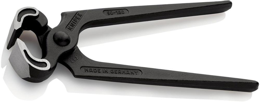 Kneifzange Gesamtlänge 180 mm Zange schwarz atramentiert