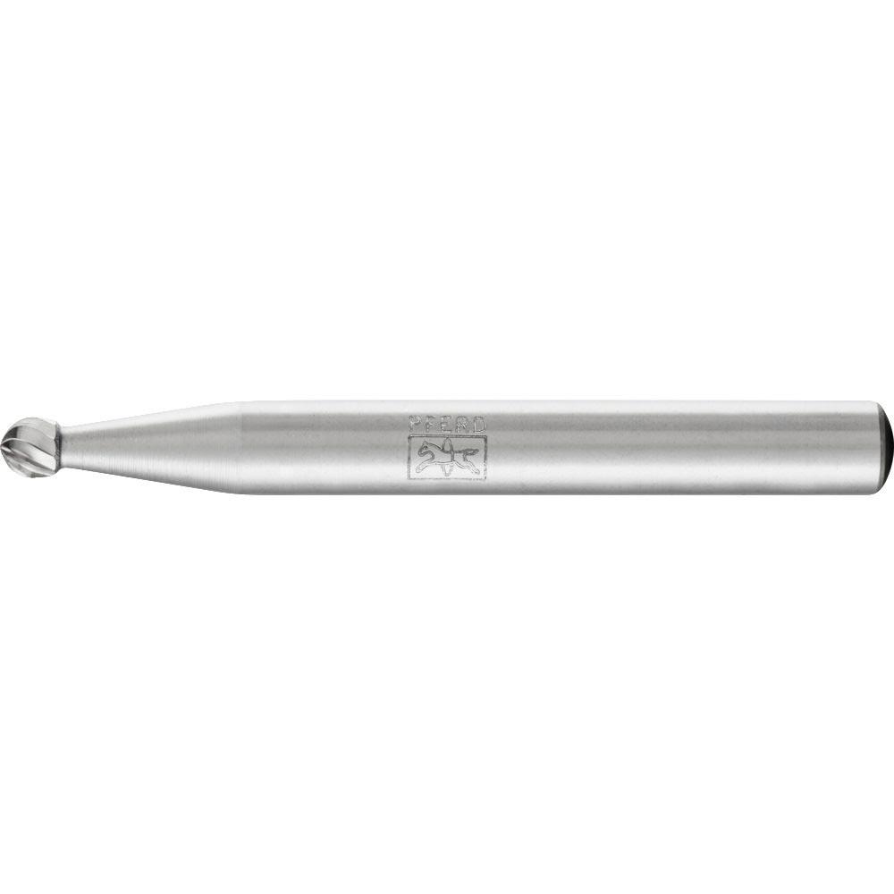 Frässtift KUD Ø 4 mm Kopflänge 3 mm Schaft-Ø 6 mm HSS Verzahnung 3