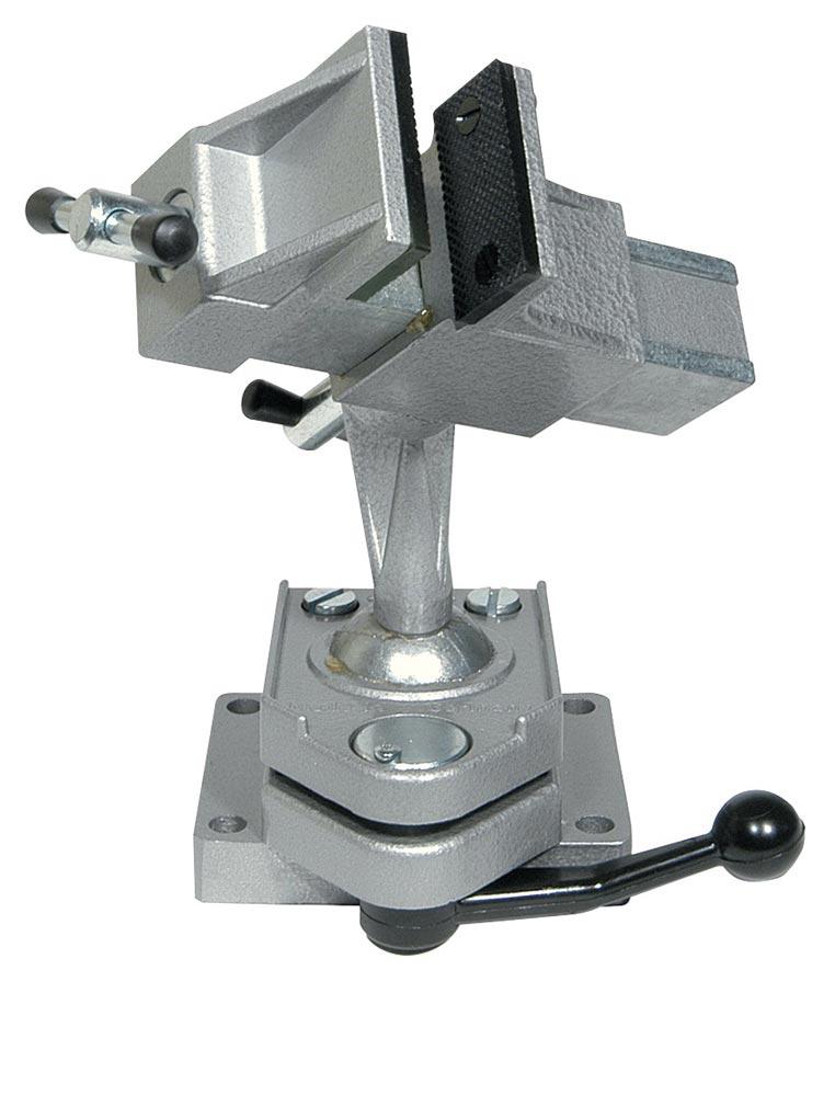 Feinmechanikerschraubstock Backenbreite 46 mm Spannweite 70 mm Anschraubplatte
