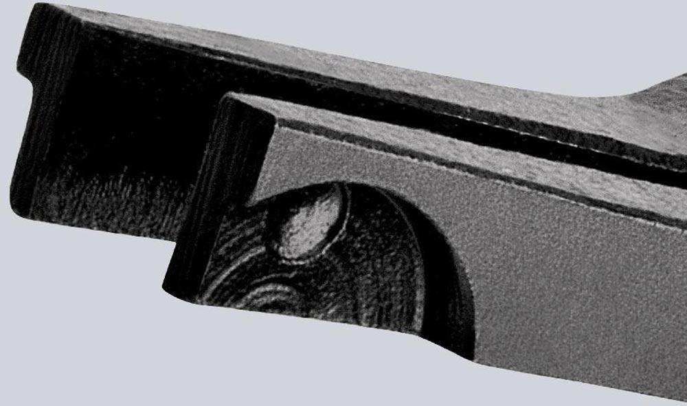 Montagezange Länge 200 mm 30 gewinkelt brüniert Länge 200 mm
