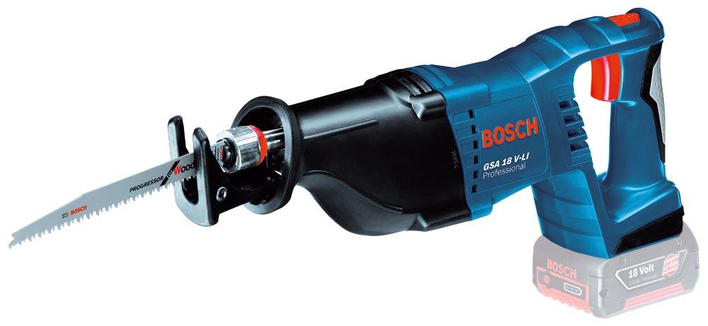 BOSCH Akku-Säbelsäge GSA 18 V-Li 18 V in L-Boxx (ohne Akku/Ladegerät)