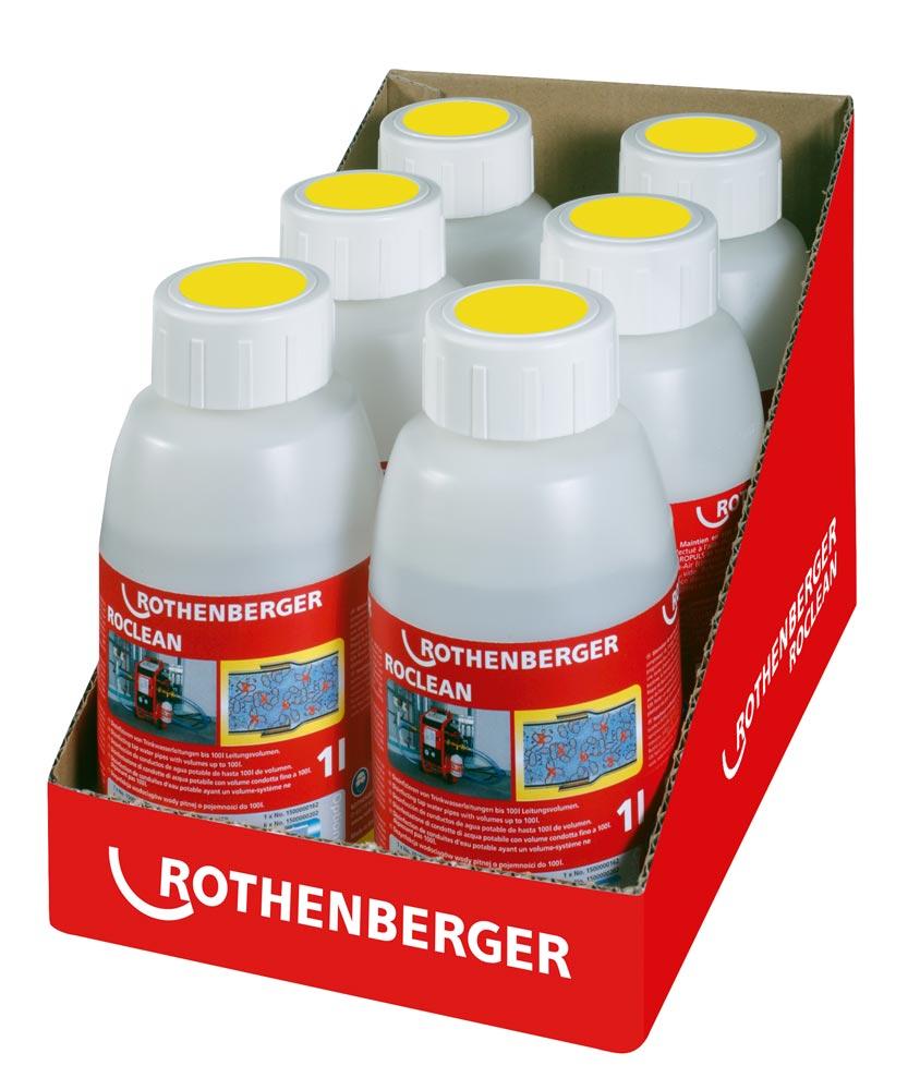 Desinfektionsmittel zu Spülkompressor ROPULS ROCLEAN, Pack a 6 Ds.