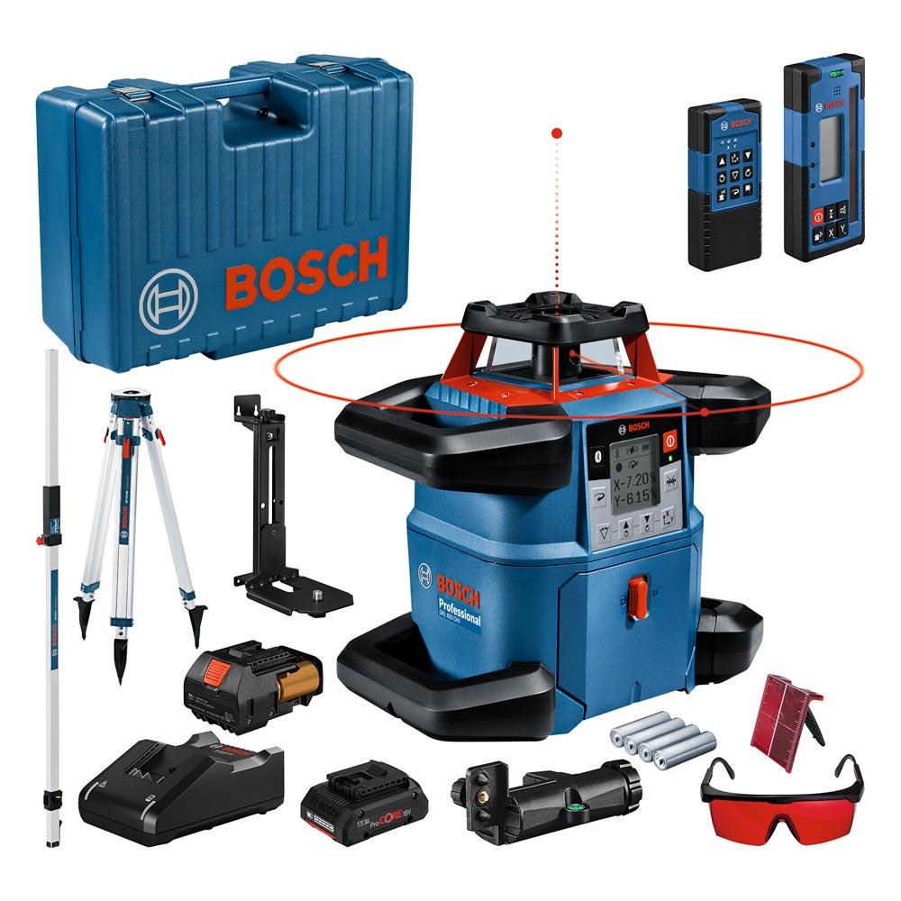 BOSCH Akku-Rotationslaser GRL 600 CHV Set