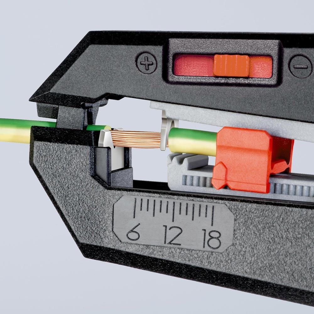 Automatikabisolierzange Länge 180 mm 0,2 - 6 (AWG 24 - 10) mm Automatikabisolierzange Länge 180 mm 0,2 - 6 (AWG 24 - 10) mm