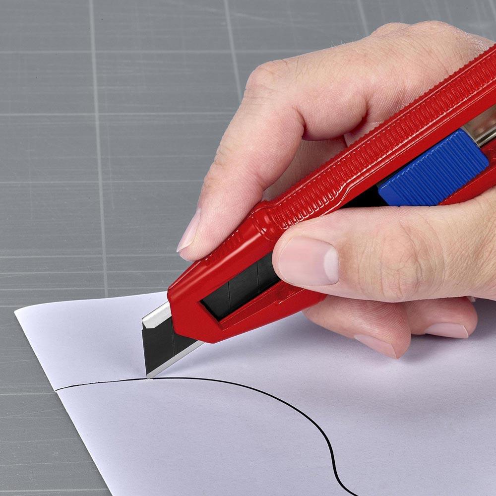 Cuttermesser CutiX® Klingenbreite 18 mm Länge 165 mm Magnesium Cuttermesser CutiX® Klingenbreite 18 mm Länge 165 mm Magnesium