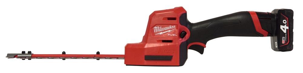 MILWAUKEE Akku-Heckenschere M12 FHT20-402 inkl 2 Akkus 2,0Ah + Ladegerät