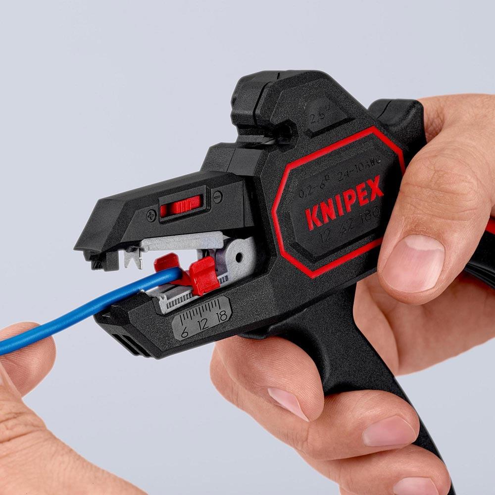 Automatikabisolierzange Länge 180 mm 0,2 - 6 (AWG 24 - 10) mm Automatikabisolierzange Länge 180 mm 0,2 - 6 (AWG 24 - 10) mm