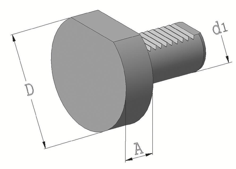 Verschlussstopfen Z2 DIN 69880 VDI30 Stahl