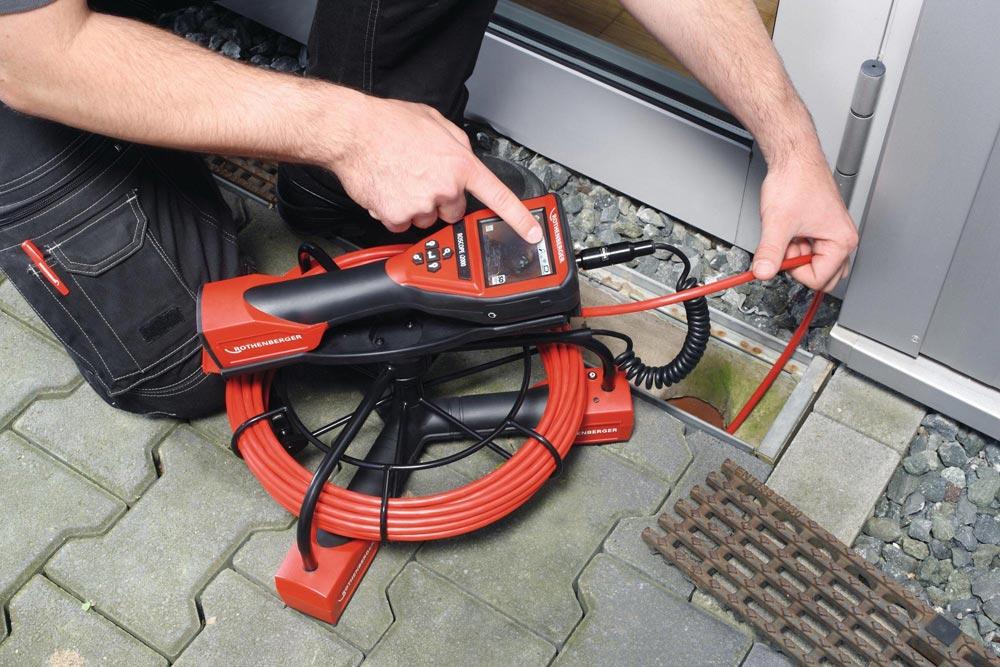 Akku-Inspektionskamera ROSCOPE®i2000 3,5  640 x 480 25 mm Kabellänge 22 m