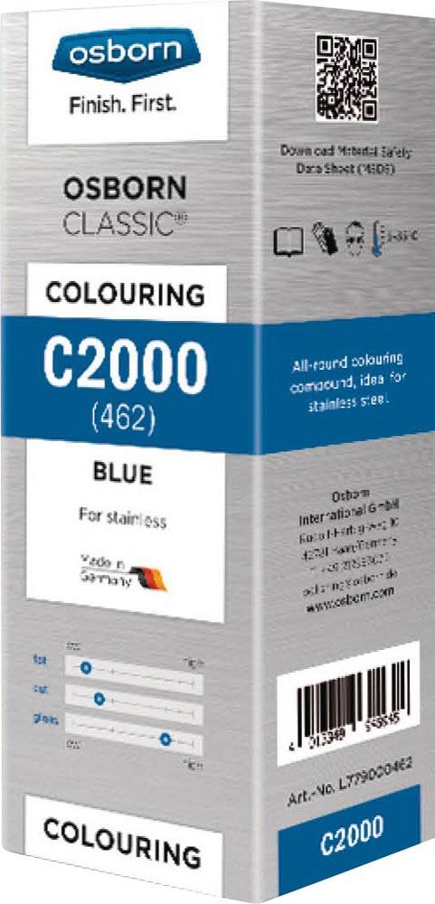Polierpastenriegel Abglänzung blau