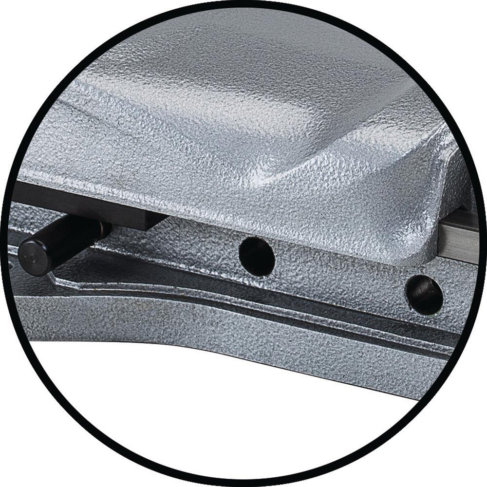 Maschinenschraubstock RB-K Backenbreite 200 mm mit Schnellverstellung Spannweite 350 mm