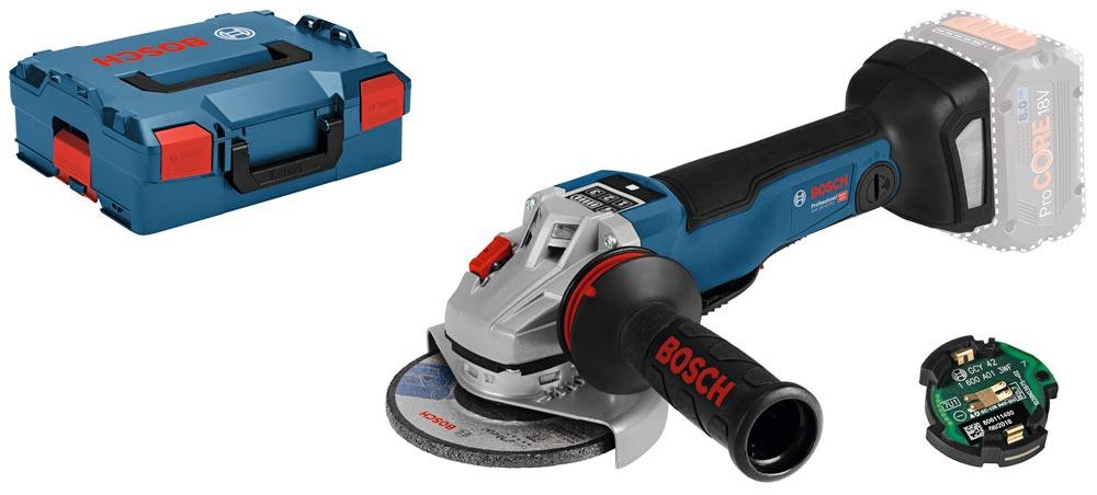 BOSCH Akku-Winkelschleifer GWS 18 V-10 PSC 18 V 125 mm in L-Boxx