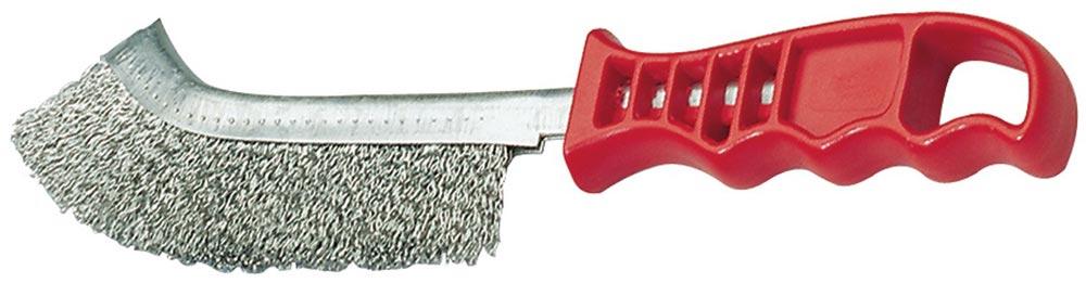 Drahtbürste Länge 265 mm 0,3 mm Stahl 1-reihig
