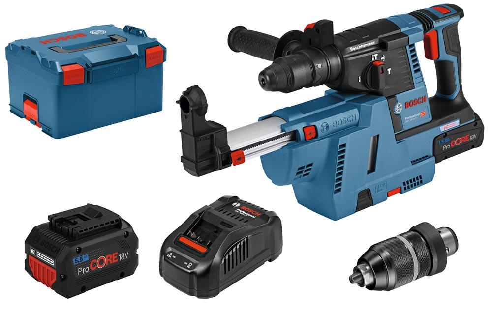 BOSCH Akku-Bohrhammer GBH 18V-26 F in L-BOXX 238