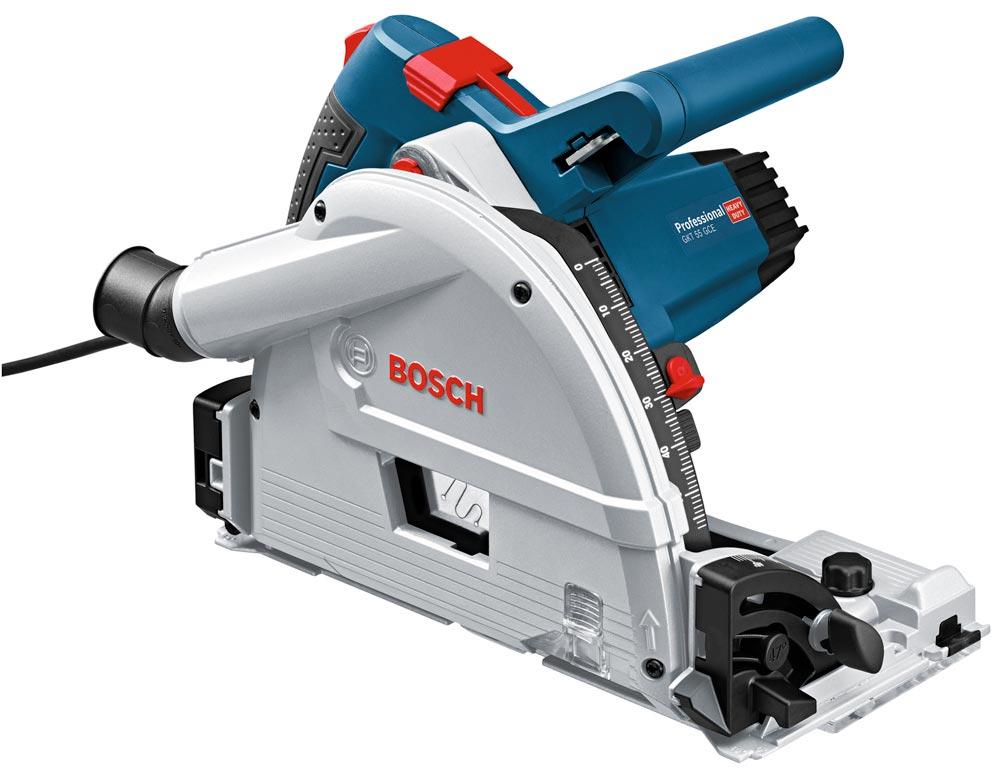 BOSCH Tauchkreissäge GKT 55 GCE mit FSN 1400 L-Boxx