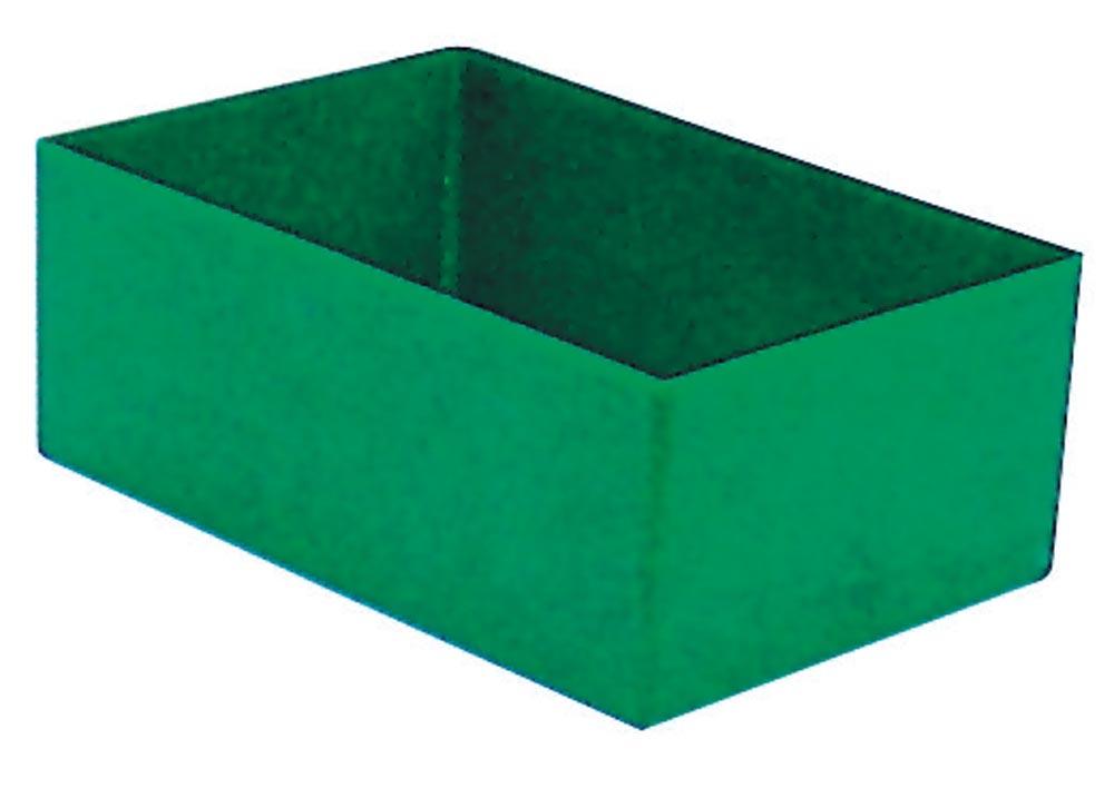 Einsatzkasten, Polystyrol, LxBxH 160x106x54 mm, Farbe blau, VE 50 Stück Einsatzkasten, Polystyrol, LxBxH 160x106x54 mm, Farbe blau, VE 50 Stück